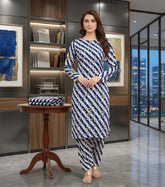 2 Piece Lawn Digital Print Suit Design LS193