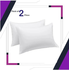 Pack of 2 Best Quality White Filled Pillows FC 002
