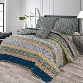 7 Pcs Comforter Set King Size Design KCC 95