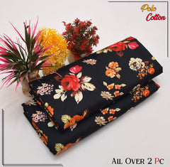 2 Piece – Cotton Digital Print Suit ( Design LS163)