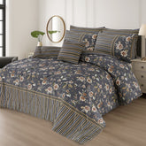 7 Pcs Comforter Set King Size Design KCC 00329