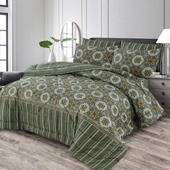 7 Pcs Comforter Set King Size Design KCC 00330