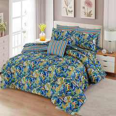 7 Pcs Comforter Set King Size Design KCC 00334