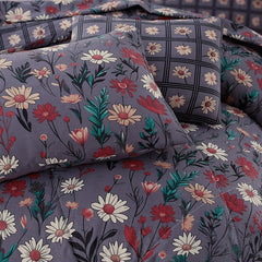 7 Pcs Comforter Set King Size Design KCC 00341