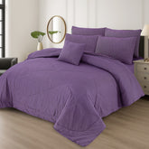 7 Pcs Comforter Set King Size Design KCC 00415