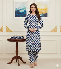 2 Piece Lawn Digital Print Suit Design LS193