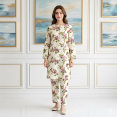 2 Piece Lawn Digital Print Suit Design LS205