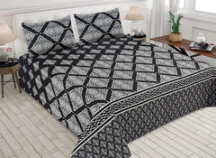 3 Pcs Cotton Bed sheet B 108