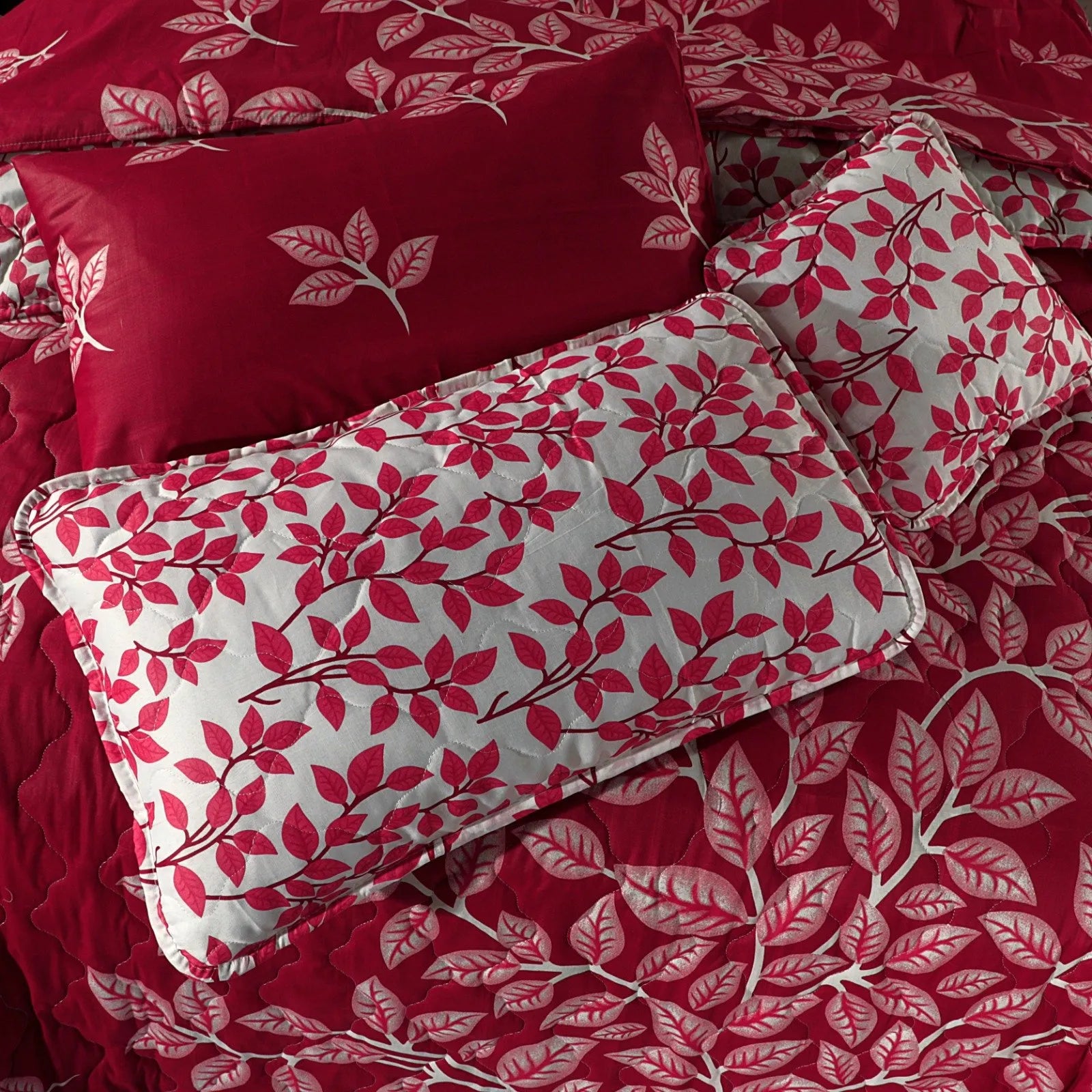 7 Pcs Comforter Set King Size Design KCC 86