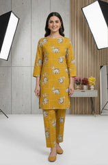 2 Piece Lawn Digital  Print Suit Design LS138 – Elegant Ladies Summer Wear | Soft & Breathable Cotton Fabric