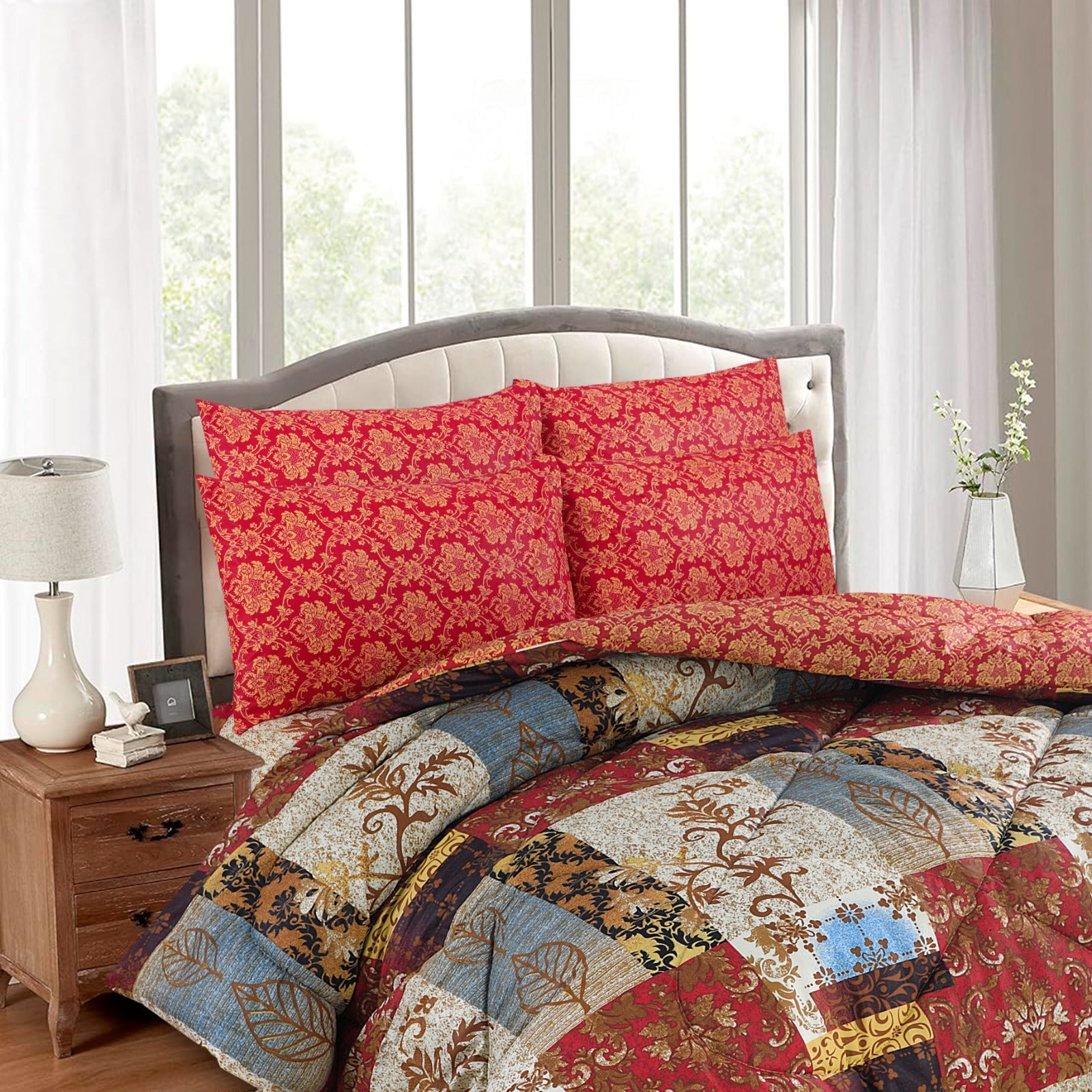 6 pc Winter Razai Set (Heavy Filling) RZ-15