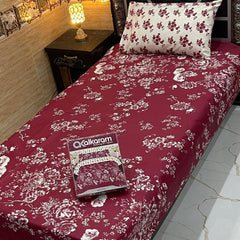 4 Pcs Single Pair Bedsheets (2x single bed sheets) 8883