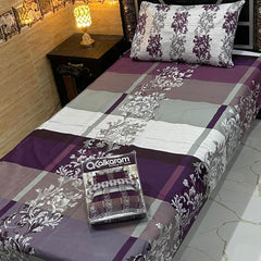 4 Pcs Single Pair Bedsheets (2x single bed sheets) 8880