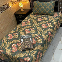 4 Pcs Single Pair Bedsheets (2x single bed sheets) 8871