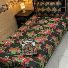 4 Pcs Single Pair Bedsheets (2x single bed sheets) 8869