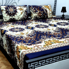 Cotton Satin King Size Bed Sheet STN 031