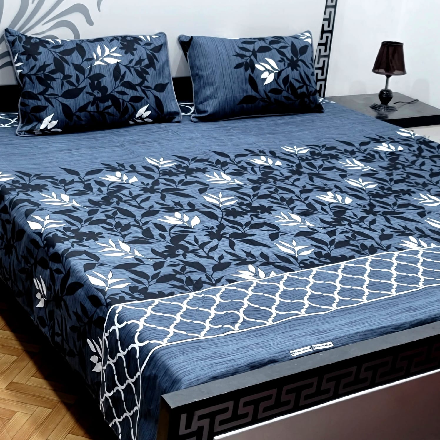 Cotton Satin King Size Bed Sheet STN 029