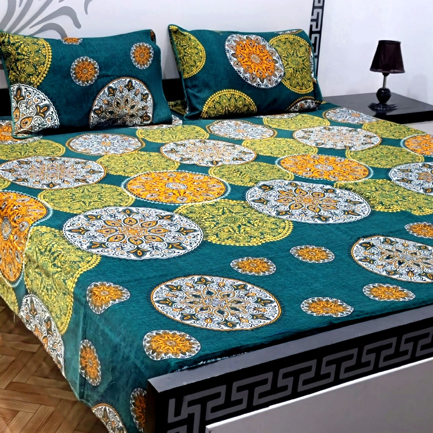 Cotton Satin King Size Bed Sheet STN 025