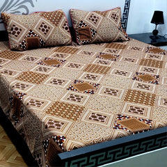 Cotton Satin King Size Bed Sheet STN 019