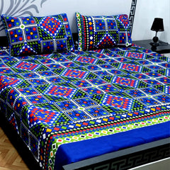 Cotton Satin King Size Bed Sheet STN 016