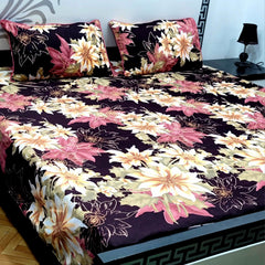Cotton Satin King Size Bed Sheet STN 012