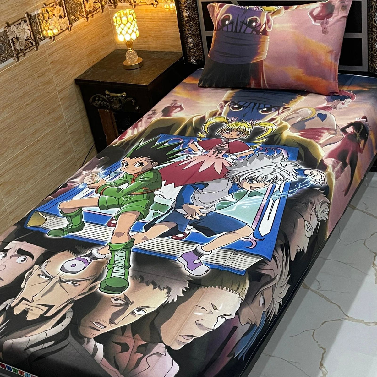 4 Pcs KIDS Single Pair Bedsheets (2x single bed sheets) KIDS 758
