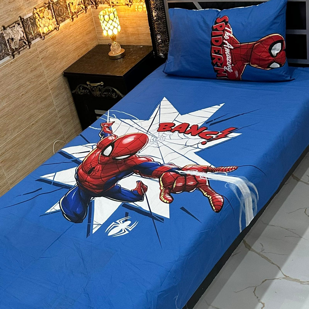 4 Pcs KIDS Single Pair Bedsheets (2x single bed sheets) KIDS 755