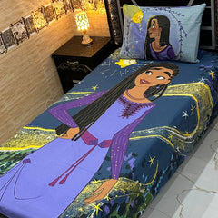 4 Pcs KIDS Single Pair Bedsheets (2x single bed sheets) KIDS 741