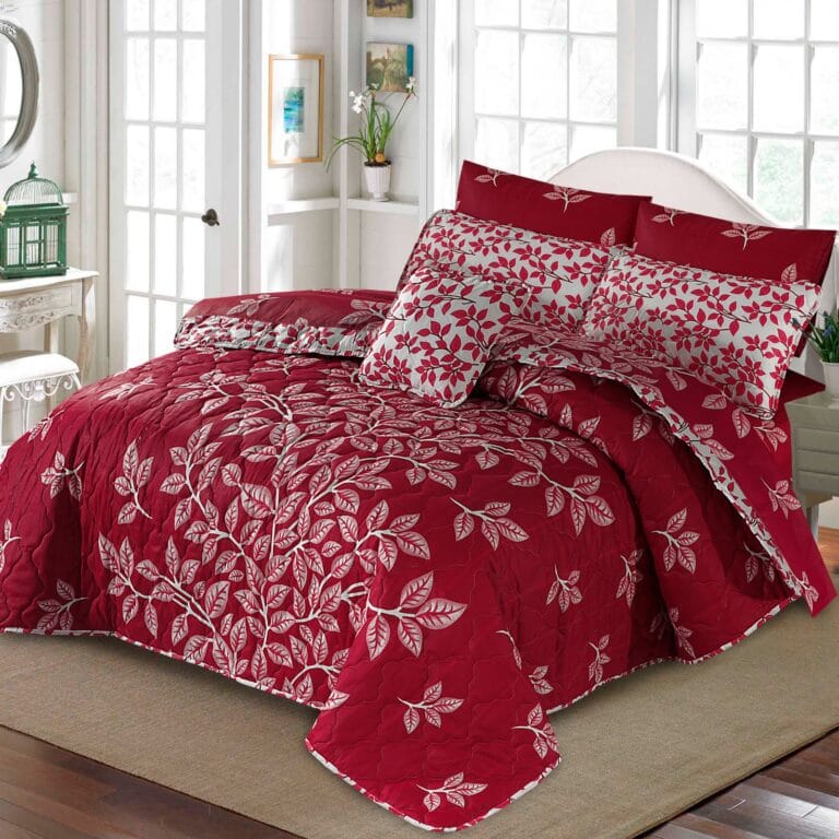 7 Pcs Comforter Set King Size Design KCC 86