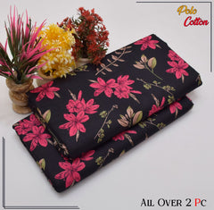 2 Piece – Cotton Digital Print Suit ( Design LS170)