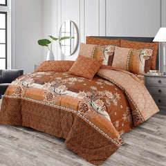 7 Pcs Comforter Set King Size Design KCC 00356