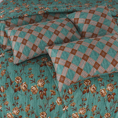 7 Pcs Comforter Set King Size Design KCC 00326