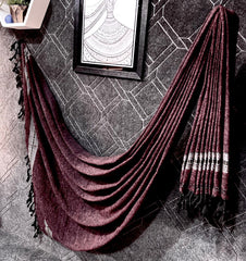 (Men's Velvet Shawl) 0219