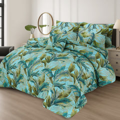 7 Pcs Comforter Set King Size Design KCC 00325