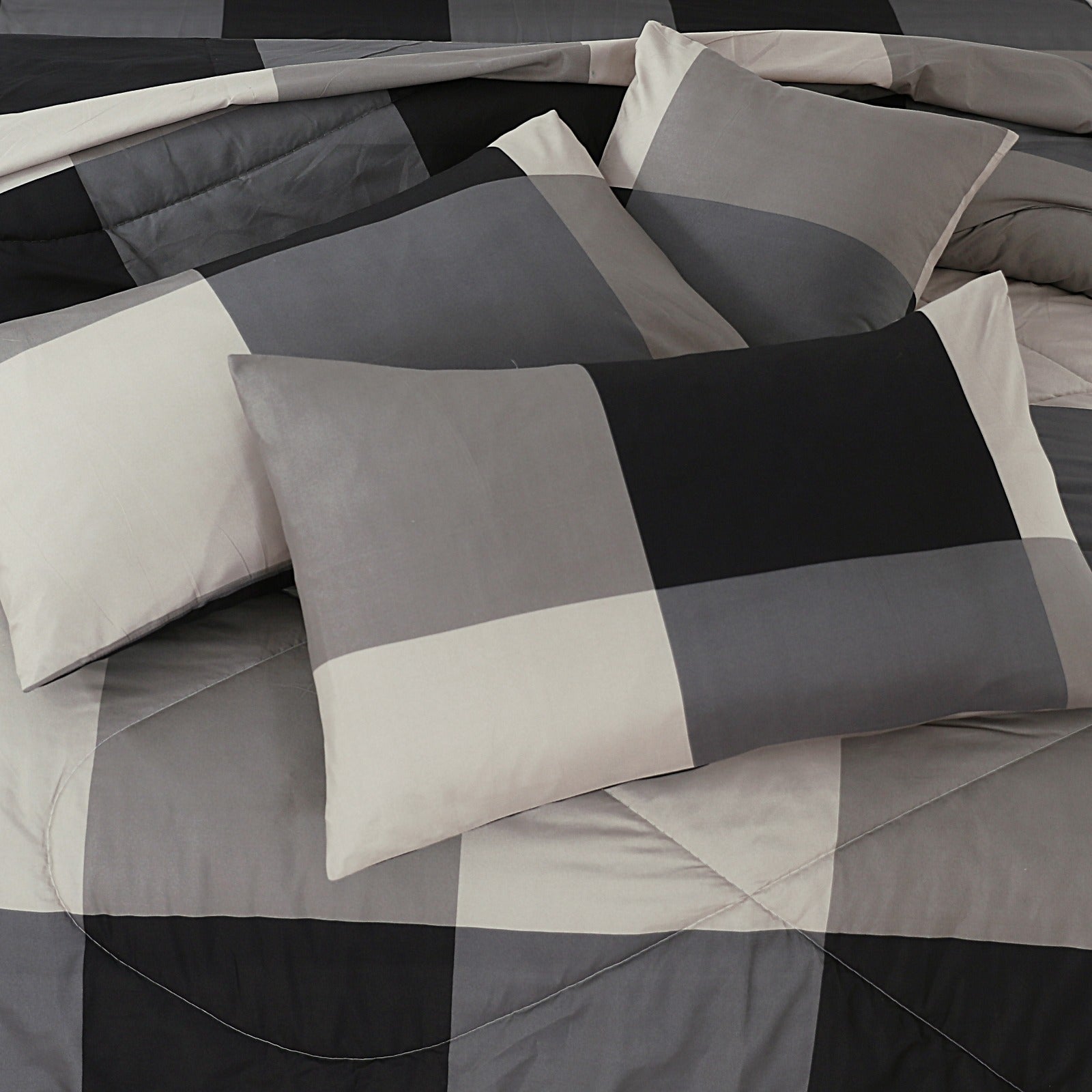 7 Pcs Comforter Set King Size Design KCC 00354