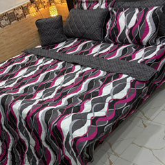 7 Pcs Comforter Set King Size Design KCC 00379