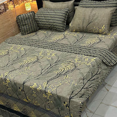 7 Pcs Comforter Set King Size Design KCC 00388
