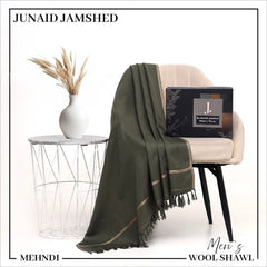(Men's wool Shawl) 0248