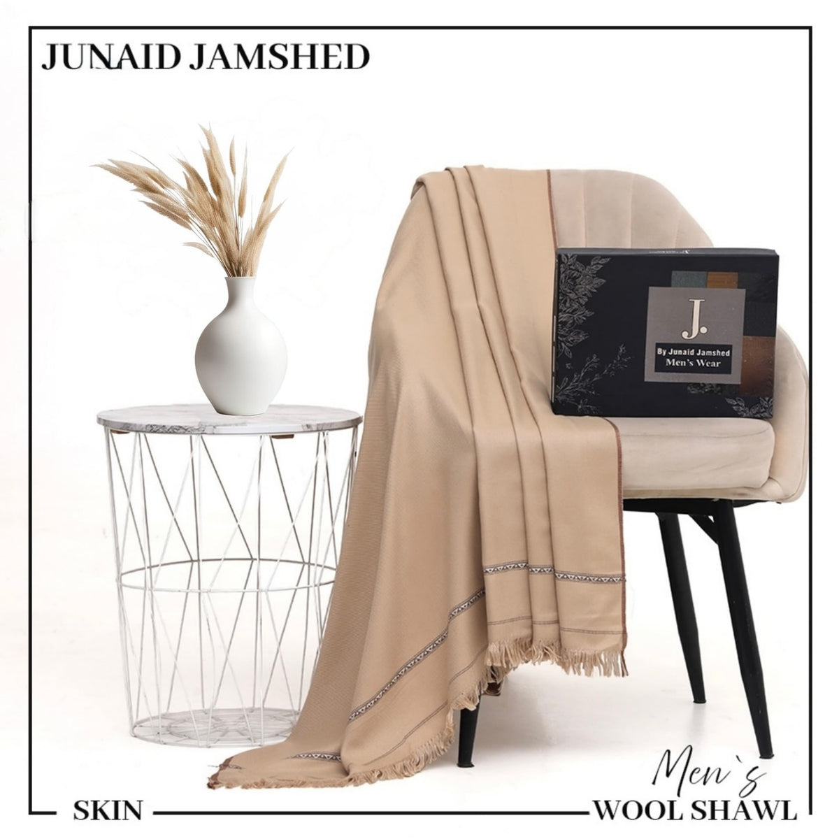 (Men's wool Shawl) 0251