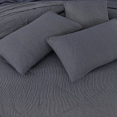 7 Pcs Comforter Set King Size Design KCC 00410
