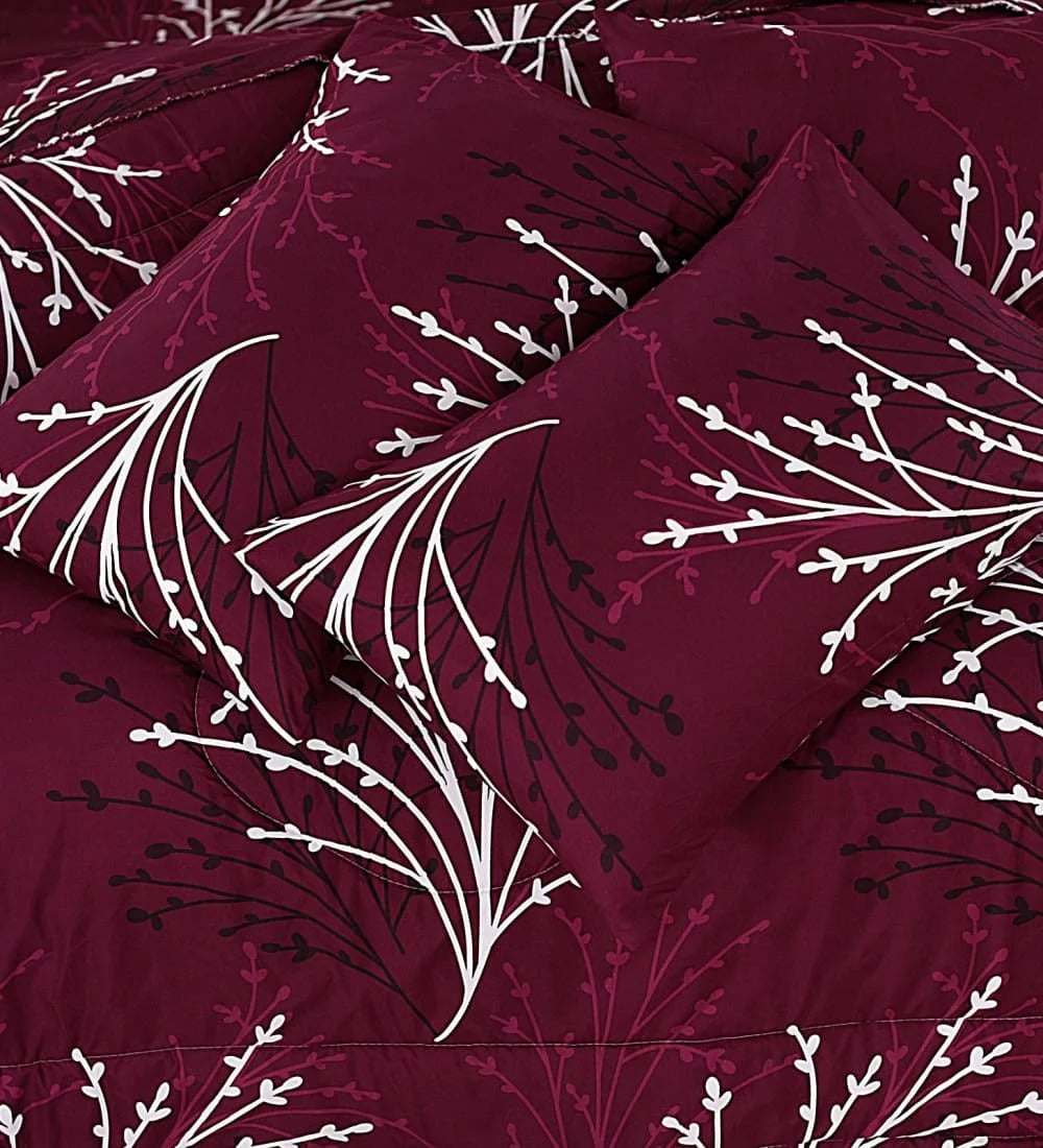 7 Pcs Comforter Set King Size Design KCC 00400