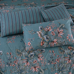 7 Pcs Comforter Set King Size Design KCC 00393