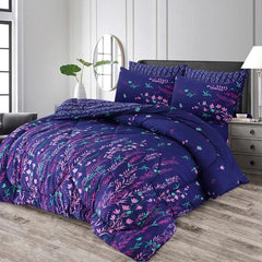 7 Pcs Comforter Set King Size Design KCC 00397