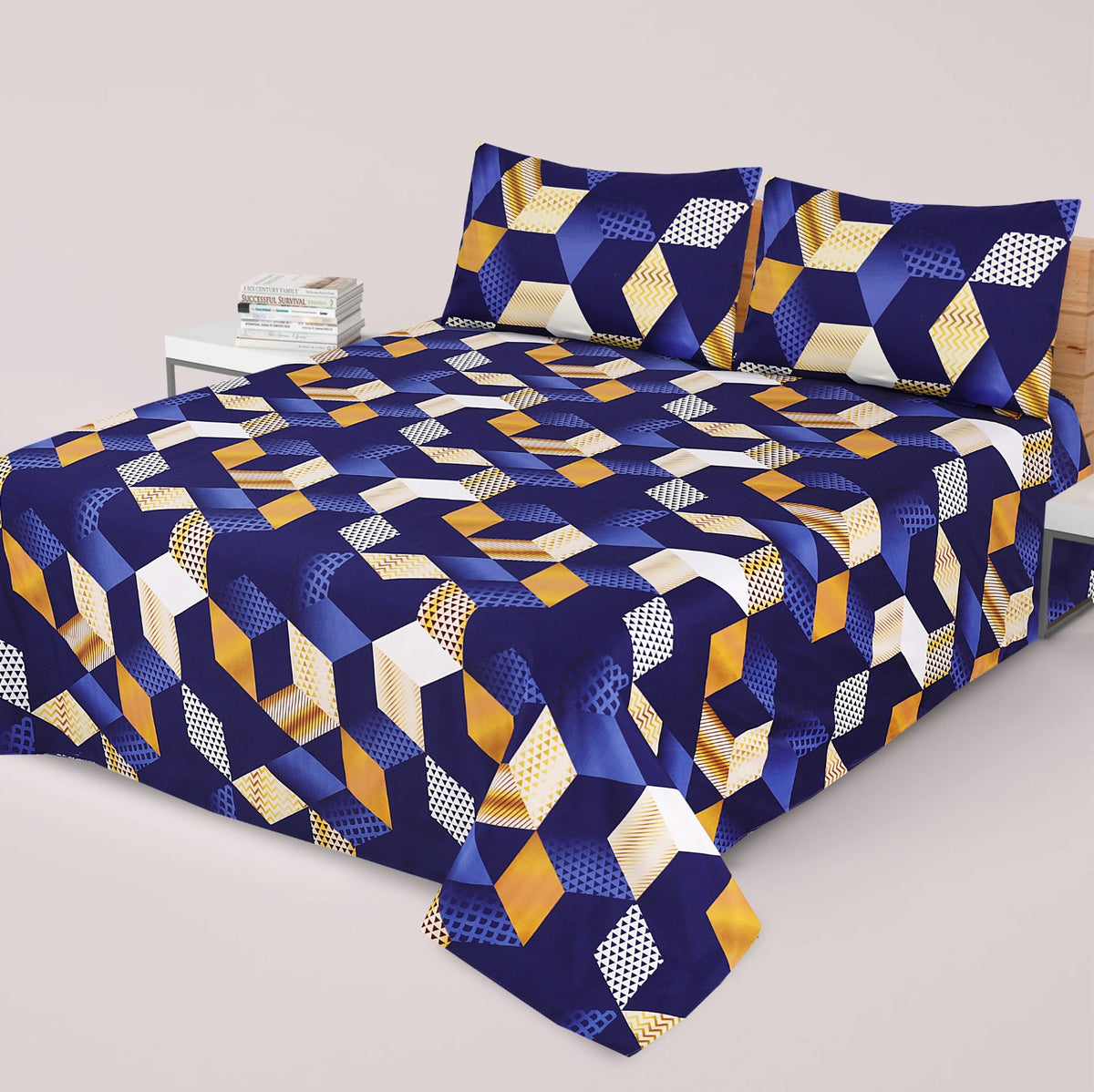 3 Pcs Bed sheet B-633