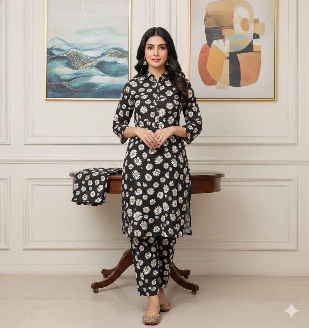 2 Piece Lawn Digital Print Suit Design LS186