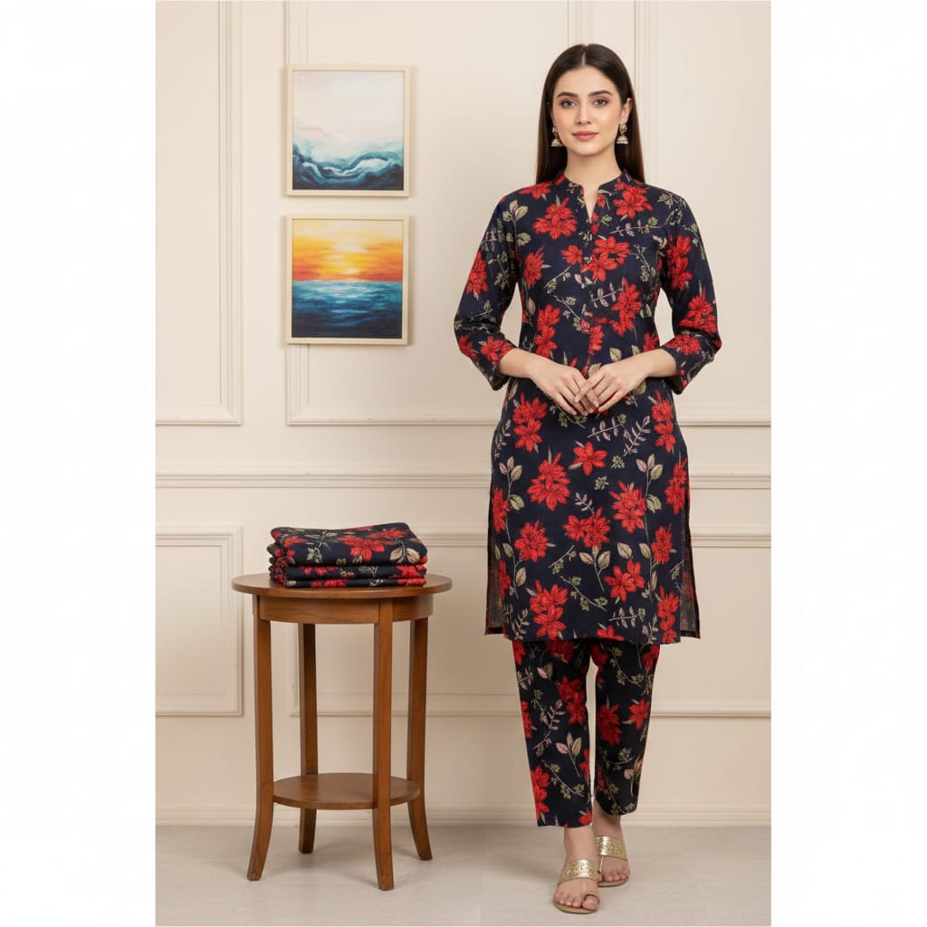2 Piece Lawn Digital Print Suit Design LS190