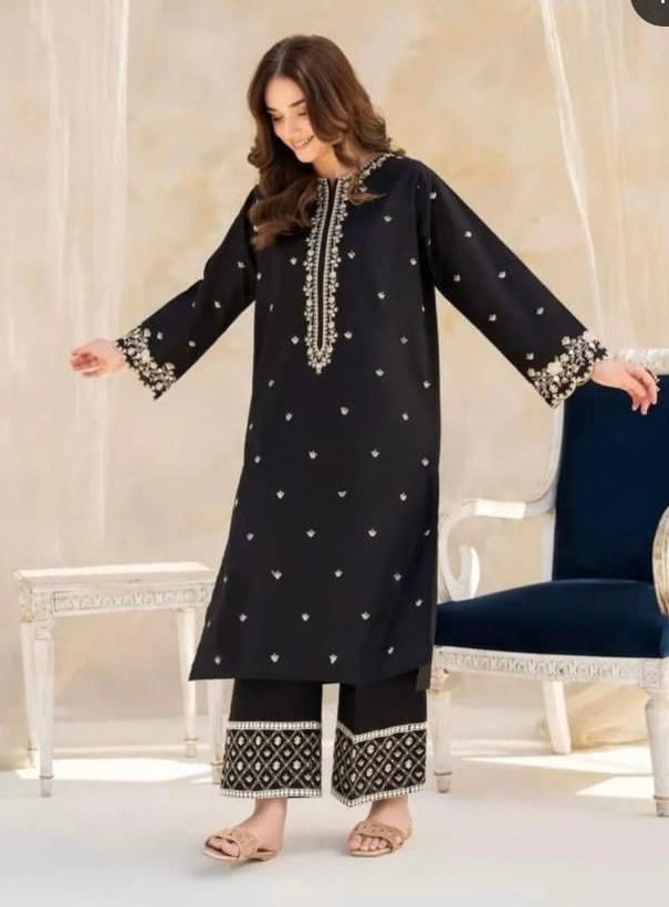 Embroidery Shirt sleeves and Trouser 5225