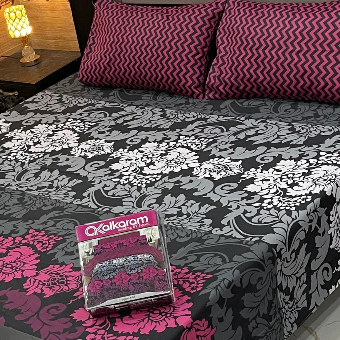 3 Pcs Bed sheet B-661