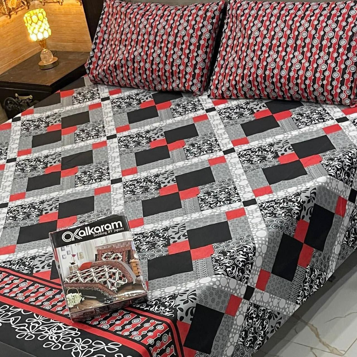 3 Pcs Bed sheet B-644
