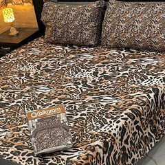 3PCS KING COTTON BED SHEET  B-8583